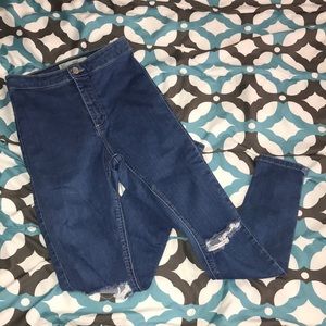 Topshop joni jeans